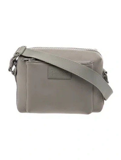 Pre-owned Dagne Dover Neoprene Crossbody Bag In Grey