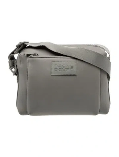 Pre-owned Dagne Dover Neoprene Crossbody Bag W/ Tags In Gray