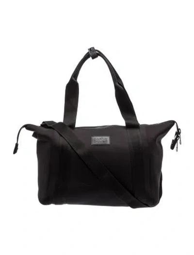 Pre-owned Dagne Dover Babies' Neoprene Diaper Tote Bag In Black