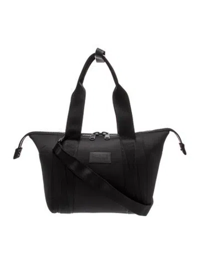 Pre-owned Dagne Dover Neoprene Tote In Black