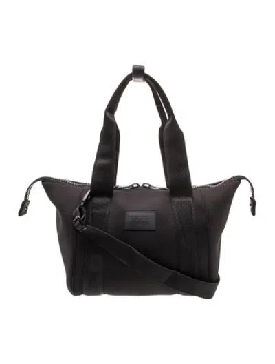 Pre-owned Dagne Dover Neoprene Tote In Black
