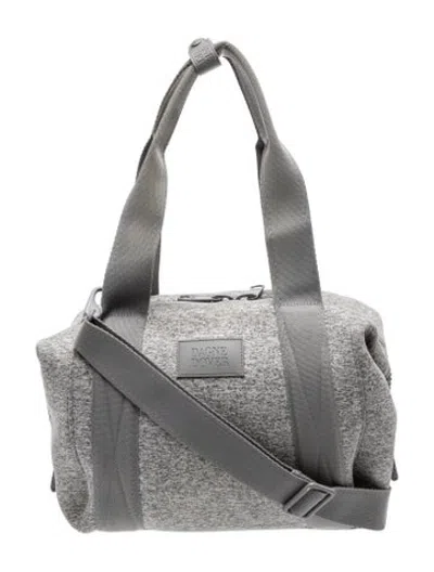 Pre-owned Dagne Dover Neoprene Tote In Grey