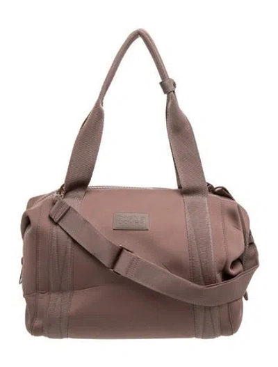 Pre-owned Dagne Dover Neoprene Tote In Pink