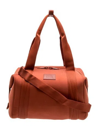Pre-owned Dagne Dover Neoprene Tote In Purple