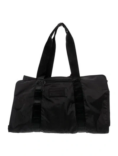 Pre-owned Dagne Dover Neoprene Weekender Bag In Black