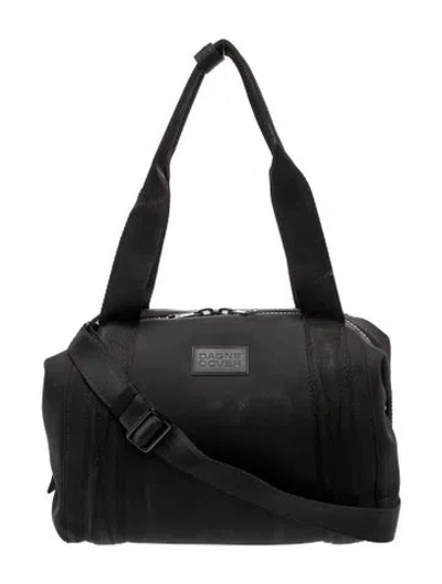 Pre-owned Dagne Dover Neoprene Weekender Bag In Black