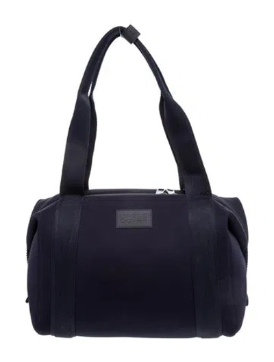 Pre-owned Dagne Dover Neoprene Weekender Bag In Blue