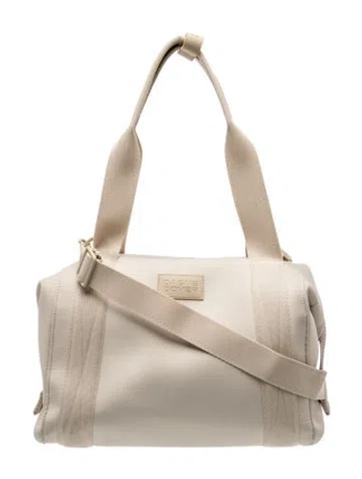 Pre-owned Dagne Dover Neoprene Weekender Bag In Neutrals