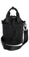 Dagne Dover Nico Bucket Bag Onyx In Onyx