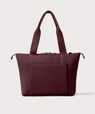 Dagne Dover Noa Tote In Burgundy