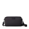 Dagne Dover Nora Shoulder Bag In Onyx In Black