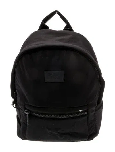 Pre-owned Dagne Dover Nylon Backpack In Black
