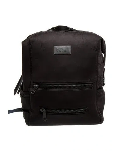 Pre-owned Dagne Dover Nylon Backpack In Black