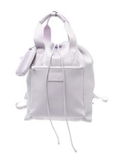 Pre-owned Dagne Dover Nylon Backpack In Purple