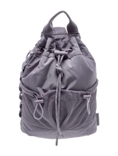 Pre-owned Dagne Dover Nylon Backpack In Purple