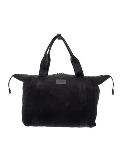 Pre-owned Dagne Dover Nylon Tote In Black