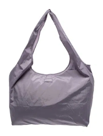 Pre-owned Dagne Dover Nylon Tote In Purple