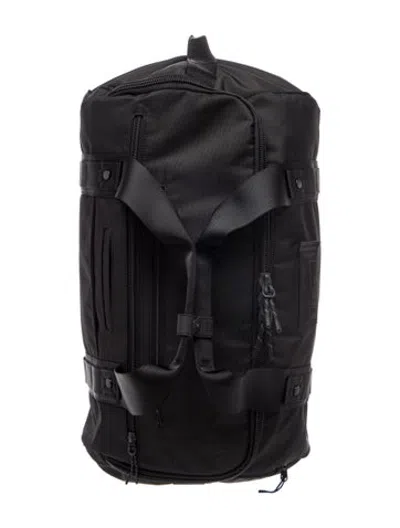 Pre-owned Dagne Dover Nylon Weekender Bag In Black