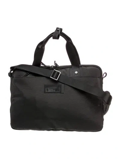 Pre-owned Dagne Dover Nylon Weekender Bag W/ Tags In Black
