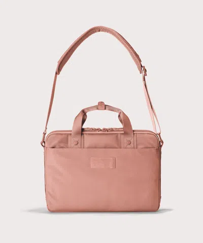 Dagne Dover Oslo Slim Laptop Bag In Pink