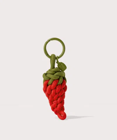 Dagne Dover Picante Keychain In Red
