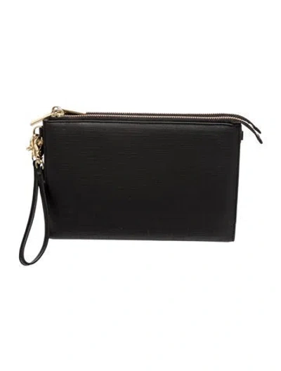 Pre-owned Dagne Dover Portfolio In Black