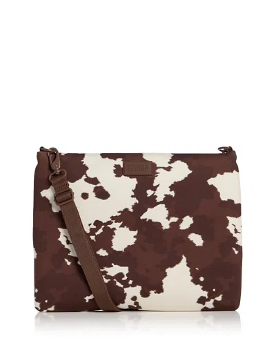 Dagne Dover Reid 14 Computer Sling Bag In Brown