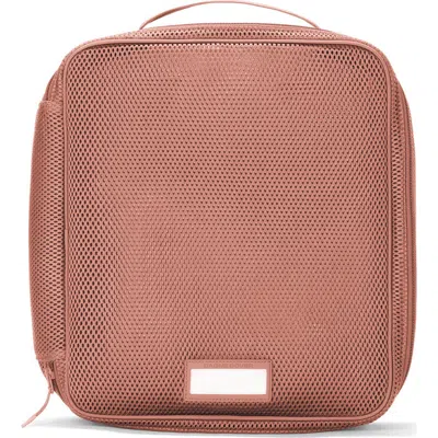Dagne Dover Roma Large Mesh Packing Cube In Warm Dust
