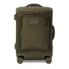 Dagne Dover Seattle 20.5 Carry On Rolling Suitcase, Dark Moss In Green