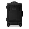 Dagne Dover Seattle 20.5 Carry On Rolling Suitcase, Onyx In Black