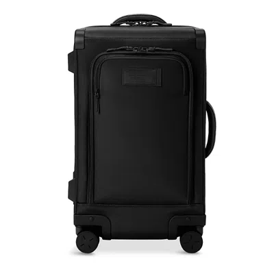 Dagne Dover Seattle 23.5 Carry On Rolling Suitcase, Onyx In Black