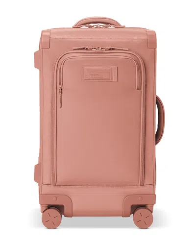 Dagne Dover Seattle 23.5 Carry On Rolling Suitcase, Warm Dust In Pink