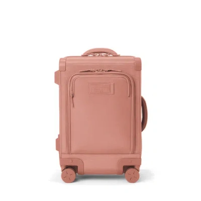 Dagne Dover Seattle Carry-on Luggage In Warm Dust In Pink