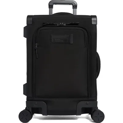 Dagne Dover Seattle Carry-on Rolling Suitcase In Black