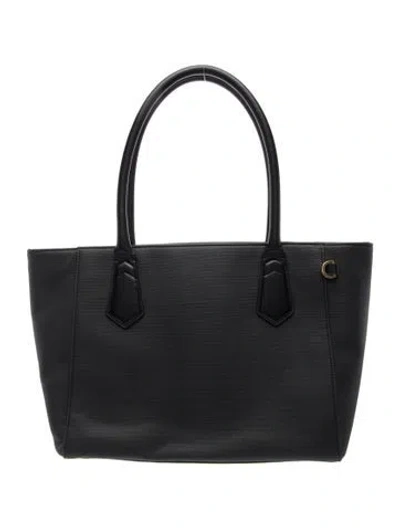 Pre-owned Dagne Dover Shoulder Bag In Black