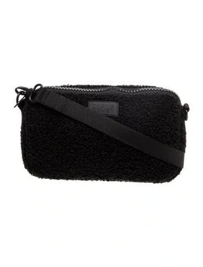Pre-owned Dagne Dover Shoulder Bag In Black