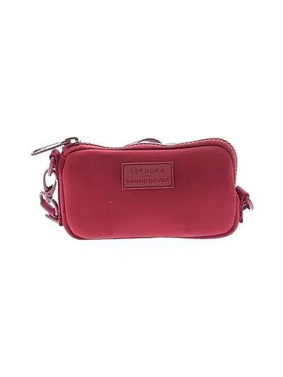Pre-owned Dagne Dover Shoulder Bag In Burgundy