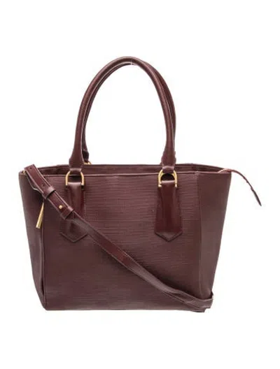 Pre-owned Dagne Dover Shoulder Bag In Burgundy