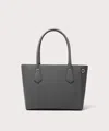 Dagne Dover Signature Tote In Gray