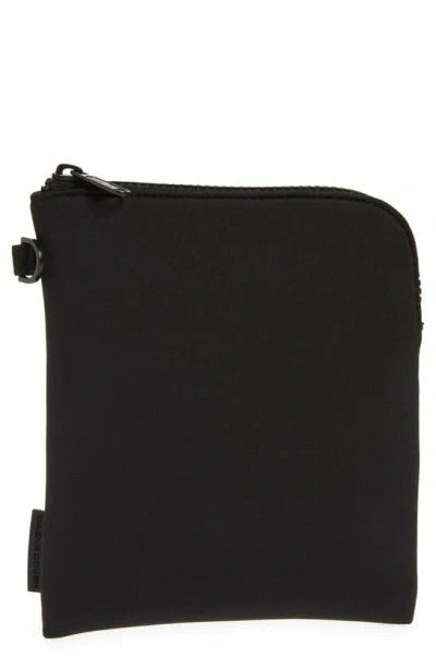 Dagne Dover Skye Organic Cotton Essentials Pouch In Black