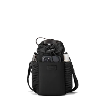 Dagne Dover Sloan Water Bottle Sling In Onyx