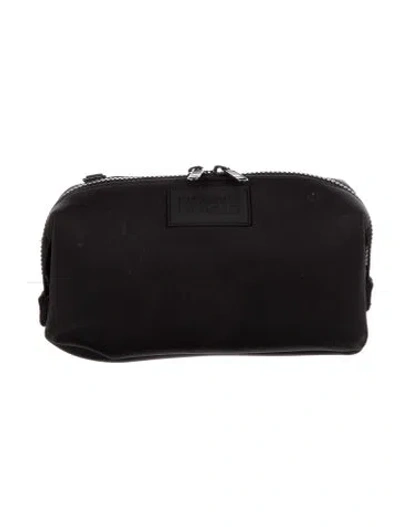 Pre-owned Dagne Dover Small Black Cosmetic Bag