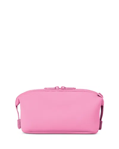 Dagne Dover Small Toiletry Bag In Orange