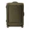 Dagne Dover Sydney 25 Checked Rolling Suitcase, Dark Moss In Green