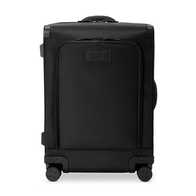 Dagne Dover Sydney 25 Checked Rolling Suitcase, Onyx In Black