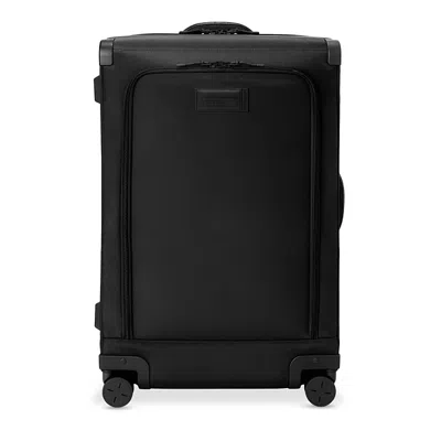Dagne Dover Sydney 28.5 Checked Rolling Suitcase, Onyx In Black
