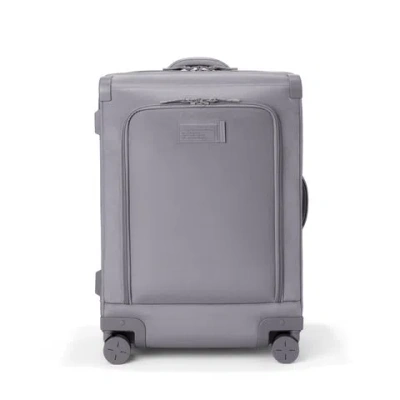 Dagne Dover Sydney Checked Luggage In Ash In Gray