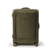 Dagne Dover Sydney Checked Luggage In Dark Moss In Green