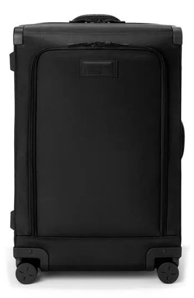 Dagne Dover Sydney Checked Rolling Luggage In Black