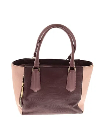 Pre-owned Dagne Dover Tote Bag In Burgundy
